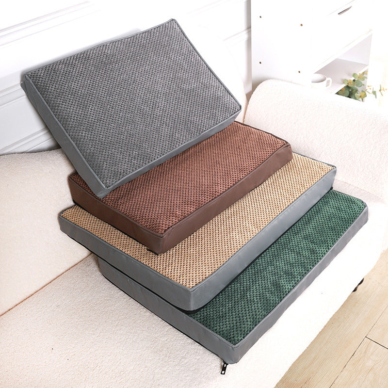 Pet Memory Foam Mat Cat For Small Medium Large Removable For Cleaning Puppy Cushion Super Soft Claming