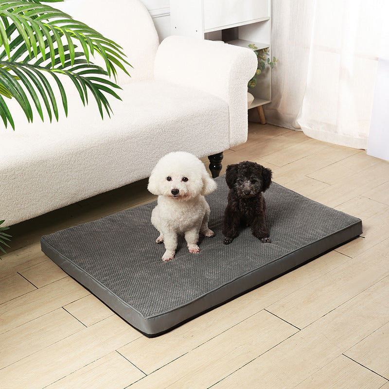 Pet Memory Foam Mat Cat For Small Medium Large Removable For Cleaning Puppy Cushion Super Soft Claming