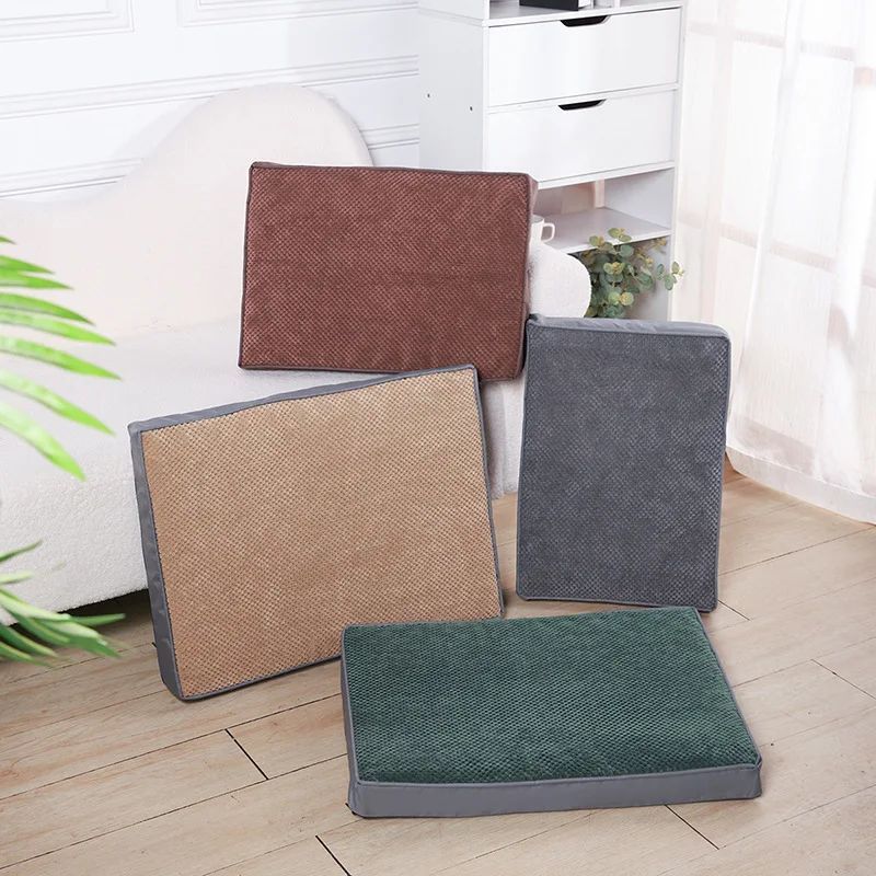 Pet Memory Foam Mat Cat For Small Medium Large Removable For Cleaning Puppy Cushion Super Soft Claming